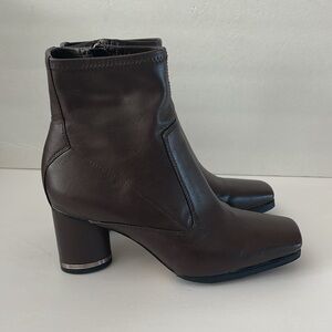 Franco Sarto Brown Ankle Boots bootie size 8M